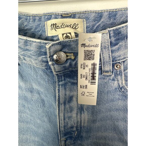 Madewell Women’s NWT The Darted Barrel-Leg Jean Size 25 - Picture 4 of 8
